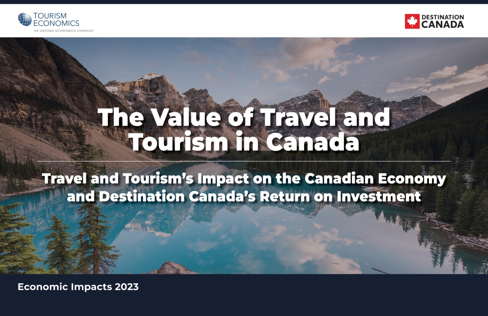 The Value of Travel and Tourism in Canada cover